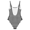 Yes  Checkered One-Piece Swimsuit