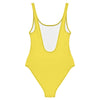 Caution One-Piece Swimsuit