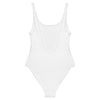 3AM Signature White One-Piece Swimsuit